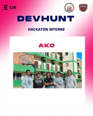 Hackathon interne ENI Fianarantsoa
